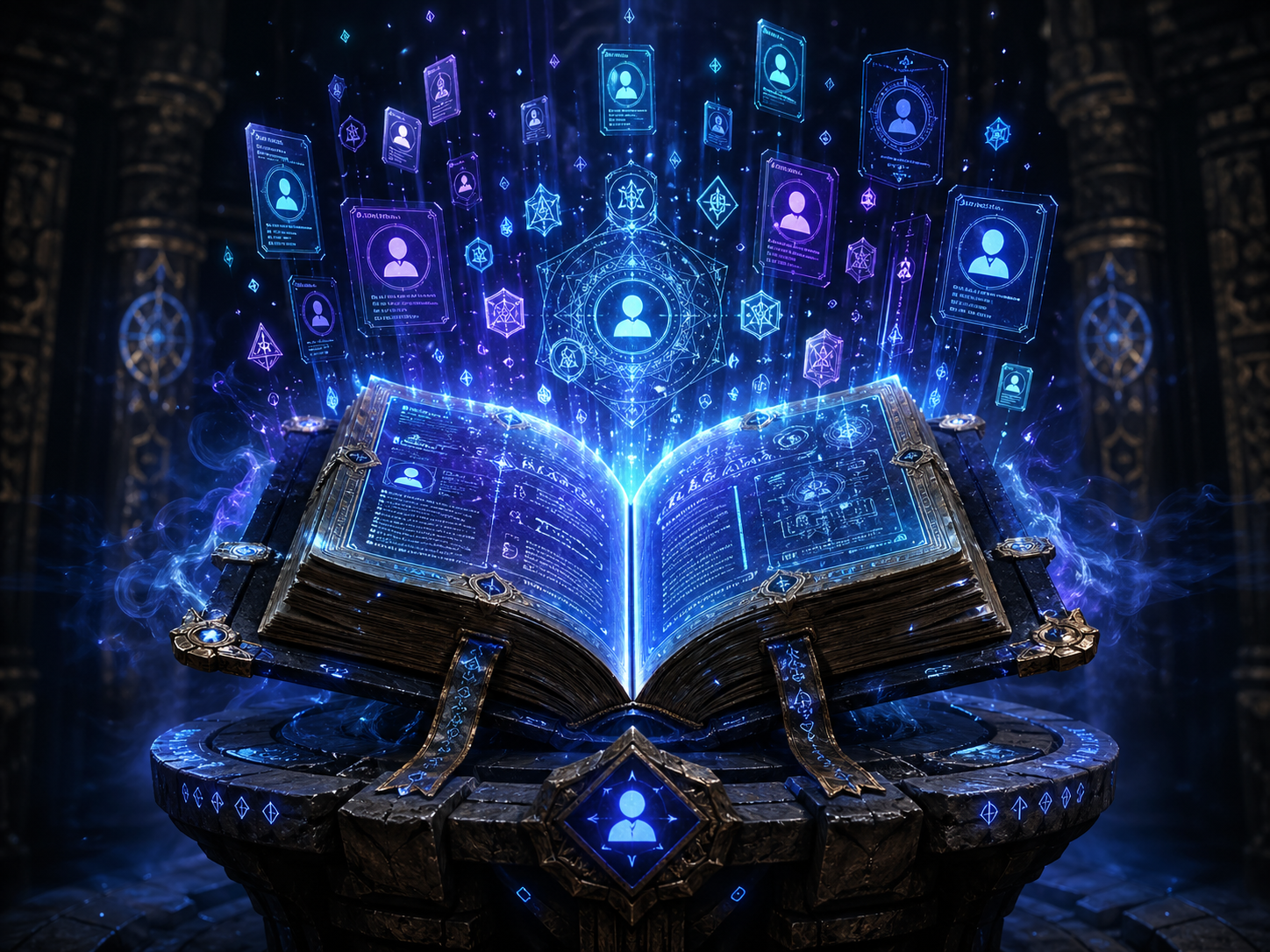 Like a book of magic — issuing your own digital person.